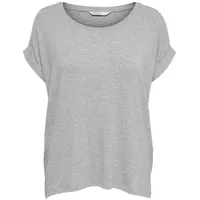 Only Top in Light Grey Melange 1 | Gr.: