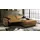 KAWOLA Ecksofa Lola Leder Recamiere rechts cognac