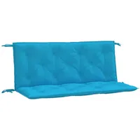 VidaXL Gartenbank-Auflagen 2 Stk. Hellblau 120x50x7 cm Oxford-Gewebe