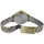 Q&Q Damenuhr mit Edelstahlarmband, 3 bar, bicolor/rot