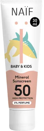 Naïf Mineralische Sonnencreme Ohne Duft SPF50 30ml