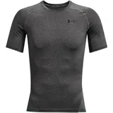 Armour HeatGear kurzarm Funktionsshirt Herren carbon heather S