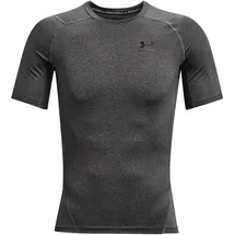 Under Armour HeatGear kurzarm Funktionsshirt Herren carbon heather S