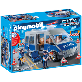 Monetair Implicaties leg uit Playmobil City Action Polizeibus mit Straßensperre 9236 ab 37,95 € im  Preisvergleich!