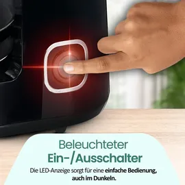 EMERIO Filterkaffeemaschine CME-125129.4 schwarz