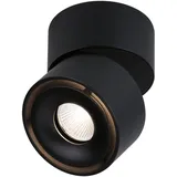Paulmann Spircle 1x8 W rund schwarz matt