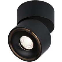 Paulmann Spircle 1x8 W rund schwarz matt
