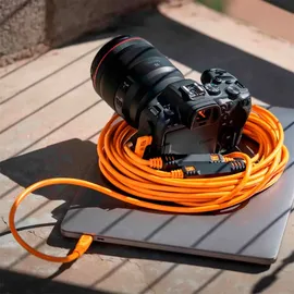 Tether Tools USB-C auf USB-C 9,4 m Orange