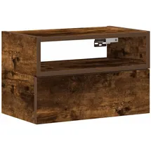 vidaXL Hängenachtschrank Räuchereiche 45 x 26 x 28,5 cm Braun