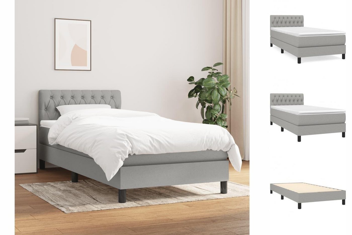 boxspringbett 90x200