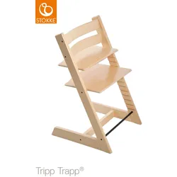 Stokke® TRIPP TRAPP® Treppenhochstuhl mit Gravur, natur