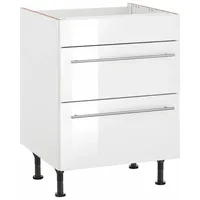 OPTIFIT Kochfeldumbauschrank Bern 60 x 58,4 x 87 cm Weiß