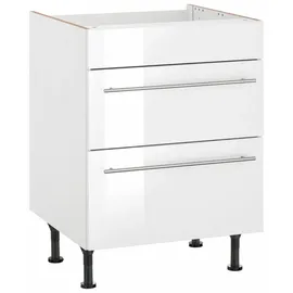 OPTIFIT Kochfeldumbauschrank Bern 60 x 58,4 x 87 cm Weiß