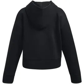 Under Armour Rival Fleece Crop Hoodie Mädchen 001 black/white XS 122-127 cm