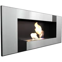 Wandkamin BIOETHANOLKAMIN MOD DELTA QUBE +Glas 90CM bio kamin Deko kamin brenner