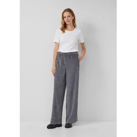 s.Oliver Cordhose Wide Leg Grau 38