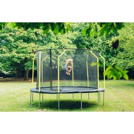 Plum Springsafe Trampolin Wave 426 cm inkl. Sicherheitsnetz schwarz