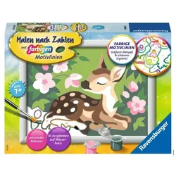 Paket Malen nach Zahlen Serie E (Kleines Reh)