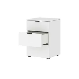 Sconto Nachtschrank Dreamer 45 x 43 x 65 cm Weiß