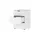 Sconto Nachtschrank Dreamer 45 x 43 x 65 cm Weiß