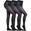 Feinstrumpfhose CAMANO Strumpfhose 3er Pack, Damen, Gr. 48/50, blau (navy), 83% Polyamid 17% Elasthan, Strumpfhosen