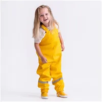 BMS Regenhose Buddelhose Matschhose für Kinder in Gelb 110