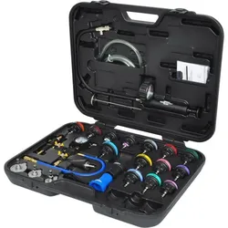 KS TOOLS MASTER Kühlsystem-Diagnose-Service-Satz, 25-tlg Prüfset, Kühlsystemdruck  150.1930