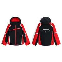 Spyder Skijacke Spyder Challenger Jacket Kinder Skijacke Winterjacke 38SG075314 BLK 140