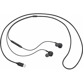 Samsung AKG EO-IC100BBE Headset InEar Kopfhörer, USB-C schwarz Galaxy S21 S20 S10 S9 - Schwarz