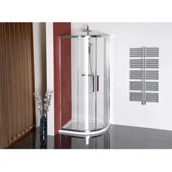 EASY LINE Duschabtrennung viertelkreis 900x800mm, links/rechts