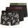 JACK & JONES Jacflower Boxershorts Schwarz XL 3er Pack