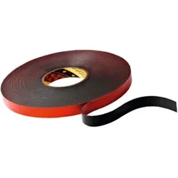 3M VHB Klebeband, schwarz, BreitexLänge: 19X33 mmxm, Stärke 1,1 mm