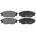 A B S Bremsbelagsatz Scheibenbremse