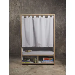 Mehrzweckschrank TOJO "kids nische", weiß, B:80cm H:123cm T:45cm, MDF, Schränke, Rückzugsort für Kinder, Breite/Höhe: 80/123 cm