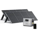 Tragbare Stromstation - Aferiy - P210a - 2048wh - 2400w - 2x200w Solarpanel