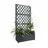 Westmann Dekora 7 Pflanzkasten mit Rankgitter 90 x 43 x 184 cm Anthrazit