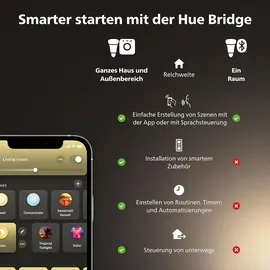 Philips Hue White Ambiance Fair Deckenleuchte weiß