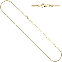 Goldkette JOBO Halsketten Gr. Gelbgold 333, Länge: 45 cm, goldfarben (gelbgold 333) Damen Goldketten Schlangenkette 333 Gold 45 cm 1,4 mm