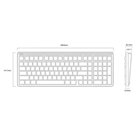 nuphy Node 100 Brown QWERTY