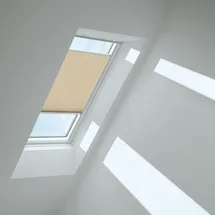 VELUX Plissee Sandbeige 1277, U04 1277KWL (Farbe: - 1277KWL, Farbe Schiene: