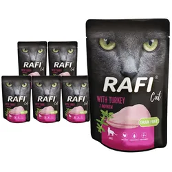 RAFI Cat Adult mit Pute 10x100g
