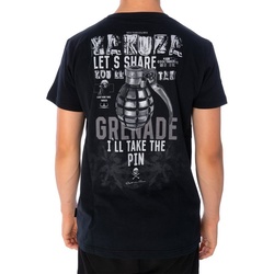 YAKUZA T-Shirt T-Shirt Yakuza Grenade schwarz 3XL