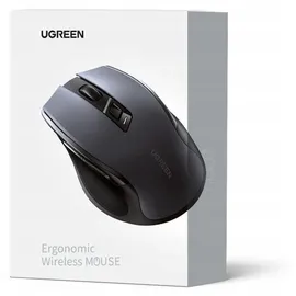 UGREEN Optische Maus 2,4 GHz 4000 DPI schwarz