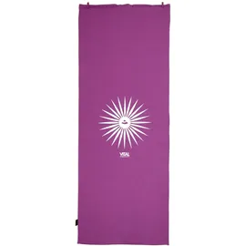 Bodhi VITAL Akupressur Deluxe-Set XL Matte, Kissen, Fußmatte Spiky | Tasche | Selbstmassage für zu Hause | Fakirmatte gegen Nacken & Rückenschmerzen | aubergine