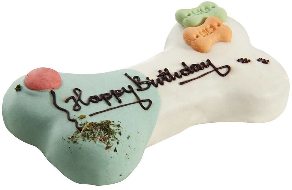 LOLO PETS Kuchen für Hund "Happy Birthday" Fleisch und Gemüse 250G (Rabatt für Stammkunden 3%)