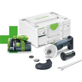 Festool Akku-Winkelschleifer AGC 18-125 EB-Basic-5,0