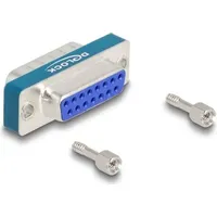 DeLock HF/EMI Entstörfilter D-Sub 15 Pin Stecker zu Buchse