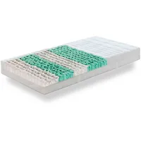 Betten-ABC Taschenfederkernmatratze mit Klimabezug, Größe: 90x200