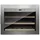 CASO Design Caso WineSafe 18 EB Inox - Weinkühlschrank für 18 Flasche, Einbaugerät Standardmaß, Höhe 45cm, 5-20°C, Innenraumbeleuchtung, UV-Filterglas, Edelstahl,