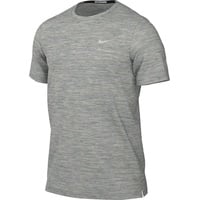 Nike Herren Miler T-Shirt, Particle Grey/Grey Fog/Ref, L